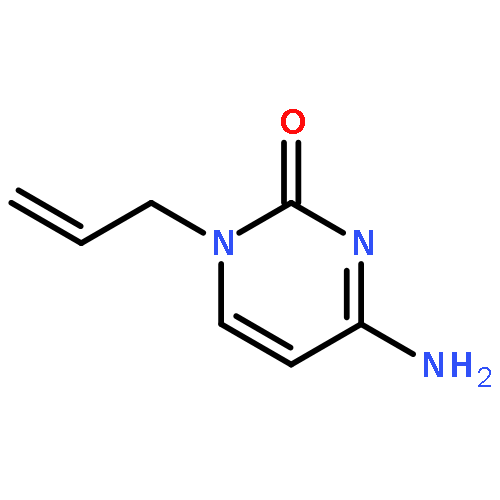 2(1H)-Pyrimidinone, 4-amino-1-(2-propenyl)-