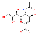 D-glycero-D-galacto-Non-2-enonicacid, 5-(acetylamino)-2,6-anhydro-3,5-dideoxy-, methyl ester