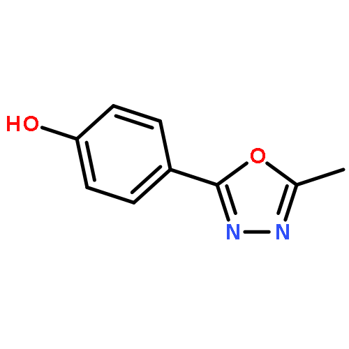 4-(5-Methyl-1,3,4-oxadiazol-2-yl)phenol