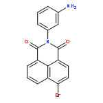 1H-Benz[de]isoquinoline-1,3(2H)-dione, 2-(3-aminophenyl)-6-bromo-