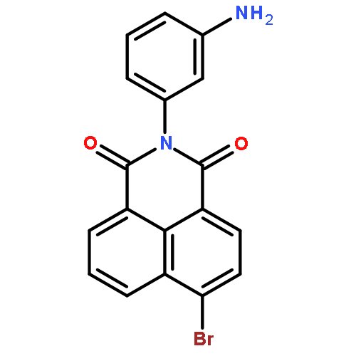 1H-Benz[de]isoquinoline-1,3(2H)-dione, 2-(3-aminophenyl)-6-bromo-