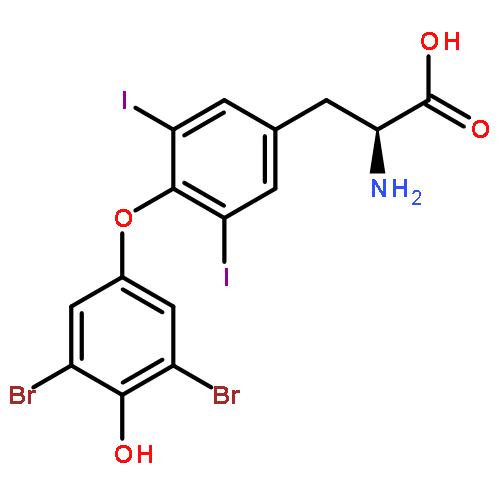 L-Tyrosine, O-(3,5-dibromo-4-hydroxyphenyl)-3,5-diiodo-