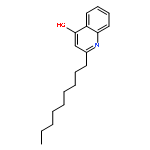 4-Quinolinol, 2-nonyl-