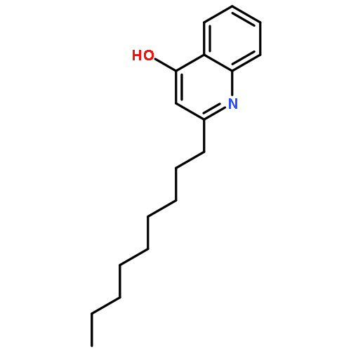 4-Quinolinol, 2-nonyl-