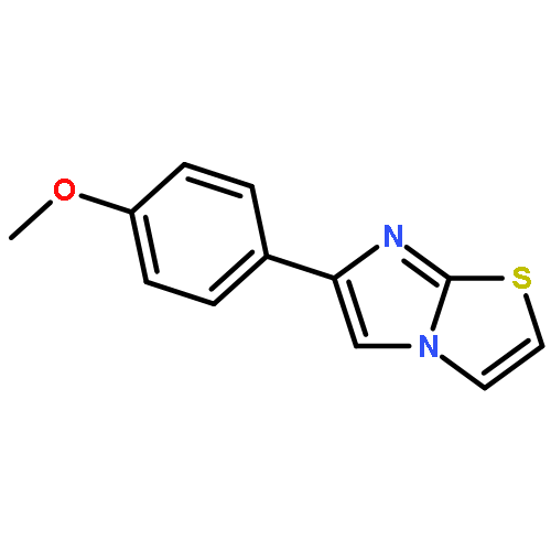 Imidazo[2,1-b]thiazole, 6-(4-methoxyphenyl)-