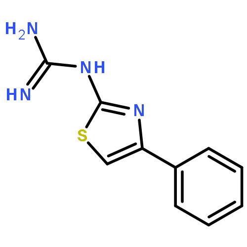 Guanidine, (4-phenyl-2-thiazolyl)-