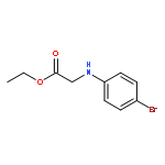 ethyl N-(4-bromophenyl)glycinate