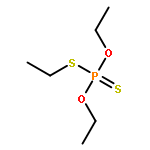 Phosphorothiolothionic acid, o,o,s-triethyl ester