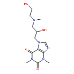 7-{2-hydroxy-3-[(2-hydroxyethyl)(methyl)amino]propyl}-1,3-dimethyl-3,7-dihydro-1H-purine-2,6-dione