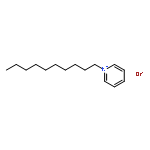 Pyridinium, 1-decyl-,bromide (1:1)