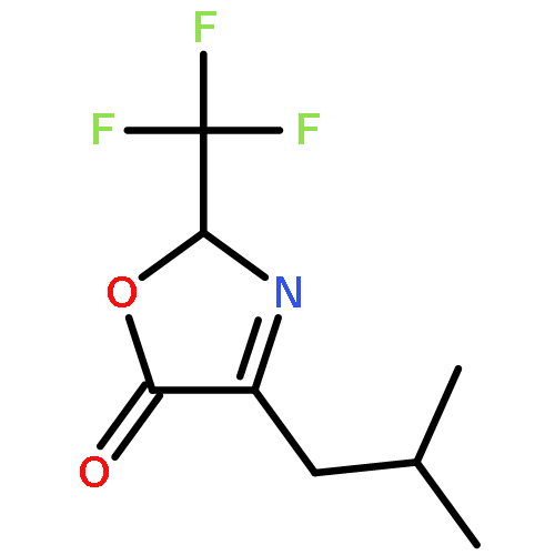 5(2H)-Oxazolone, 4-(2-methylpropyl)-2-(trifluoromethyl)-