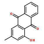 9,10-Anthracenedione,1-hydroxy-3-methyl-