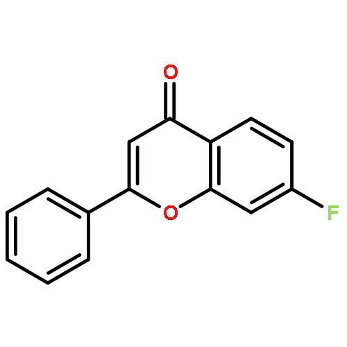 4H-1-Benzopyran-4-one,7-fluoro-2-phenyl-