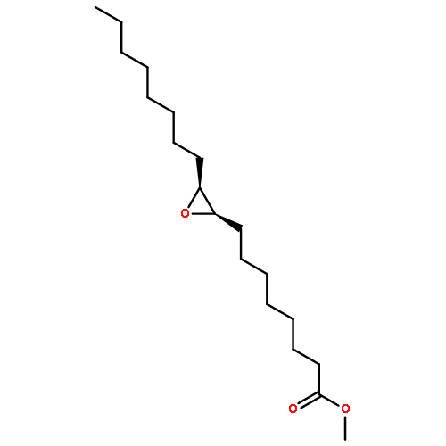 2-Oxiraneoctanoic acid,3-octyl-, methyl ester, (2R,3S)-rel-