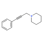 Piperidine,1-(3-phenyl-2-propyn-1-yl)-