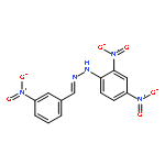 (2E)-1-(2,4-dinitrophenyl)-2-(3-nitrobenzylidene)hydrazine