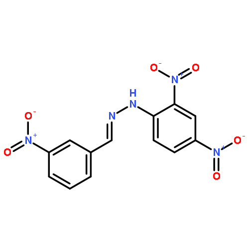 (2E)-1-(2,4-dinitrophenyl)-2-(3-nitrobenzylidene)hydrazine