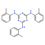 1,3,5-Triazine-2,4,6-triamine, N,N',N''-tris(2-methylphenyl)-