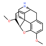 Morphinan,6,7,8,14-tetradehydro-4,5-epoxy-3,6-dimethoxy-, (5a)-