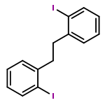 Benzene, 1,1'-(1,2-ethanediyl)bis[2-iodo-