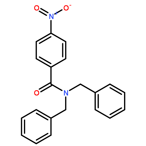 Benzamide,4-nitro-N,N-bis(phenylmethyl)-