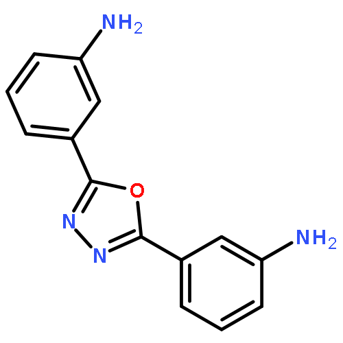 Benzenamine, 3,3'-(1,3,4-oxadiazole-2,5-diyl)bis-