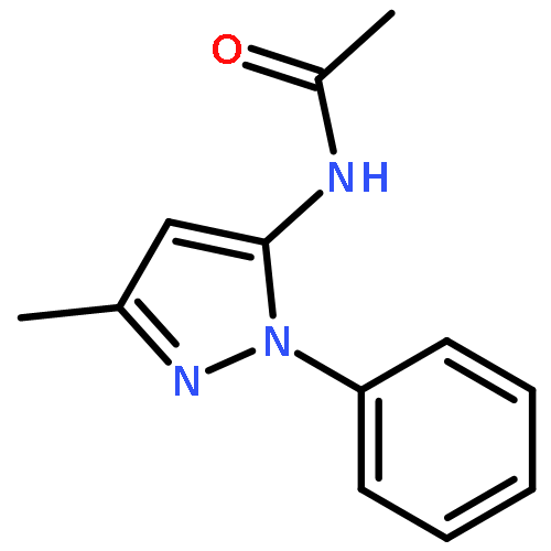 Acetamide, N-(3-methyl-1-phenyl-1H-pyrazol-5-yl)-