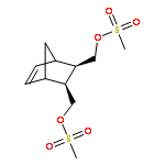 Bicyclo[2.2.1]hept-5-ene-2,3-dimethanol,2,3-dimethanesulfonate, (1R,2S,3R,4S)-rel-