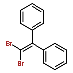 Benzene, 1,1'-(dibromoethenylidene)bis-