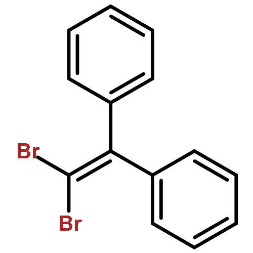 Benzene, 1,1'-(dibromoethenylidene)bis-