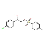 Ethanone, 1-(4-chlorophenyl)-2-[[(4-methylphenyl)sulfonyl]oxy]-