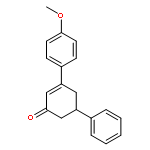 2-Cyclohexen-1-one, 3-(4-methoxyphenyl)-5-phenyl-