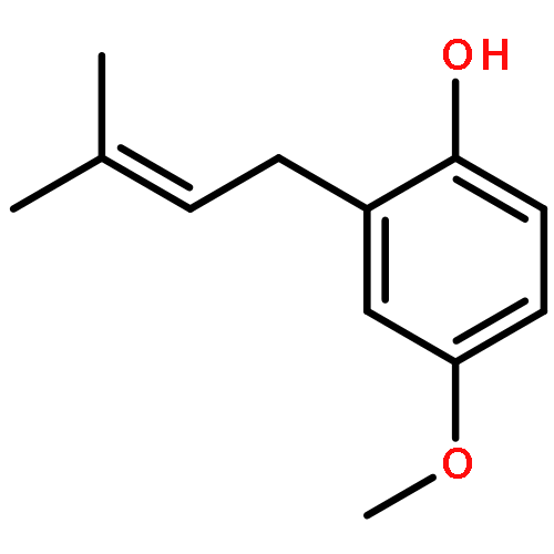 Phenol, 4-methoxy-2-(3-methyl-2-butenyl)-