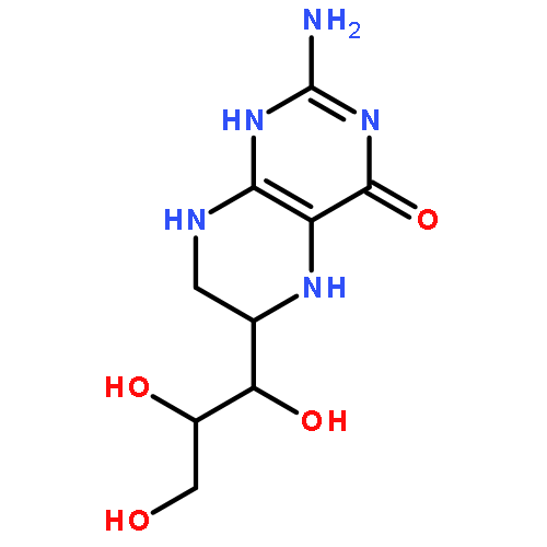 2-amino-6-(1,2,3-trihydroxypropyl)-5,6,7,8-tetrahydropteridin-4(1H)-one