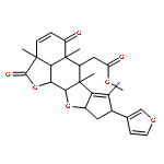 methyl [(2aR,5aR,6S,6aR,8R,9aR,10aS,10bR,10cR)-8-furan-3-yl-2a,5a,6a,7-tetramethyl-2,5-dioxo-2a,5a,6,6a,8,9,9a,10a,10b,10c-decahydro-2H,5H-cyclopenta[d]naphtho[2,3-b:1,8-b'c']difuran-6-yl]acetate