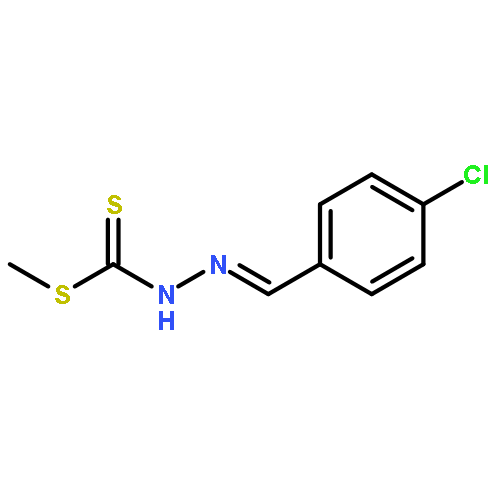 Hydrazinecarbodithioic acid, [(4-chlorophenyl)methylene]-, methyl ester