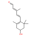 (2E,4E)-5-[(4R)-4-hydroxy-2,6,6-trimethylcyclohex-1-enyl]-3-methylpenta-2,4-dienal