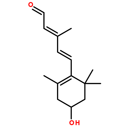 (2E,4E)-5-[(4R)-4-hydroxy-2,6,6-trimethylcyclohex-1-enyl]-3-methylpenta-2,4-dienal