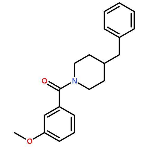 (4-benzylpiperidin-1-yl)(3-methoxyphenyl)methanone