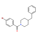 (4-Benzyl-piperidin-1-yl)-(4-bromo-phenyl)-methanone