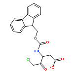 Pentanoic acid,5-chloro-3-[[(9H-fluoren-9-ylmethoxy)carbonyl]amino]-4-oxo-, (3S)-