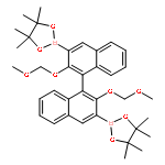 (R)-(+)-2,2'-Bis(methoxymethoxy)-1,1'-binaphthyl-3,3'-diboronic acid pinaco l ester