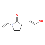 ethenol; 1-ethenylpyrrolidin-2-one