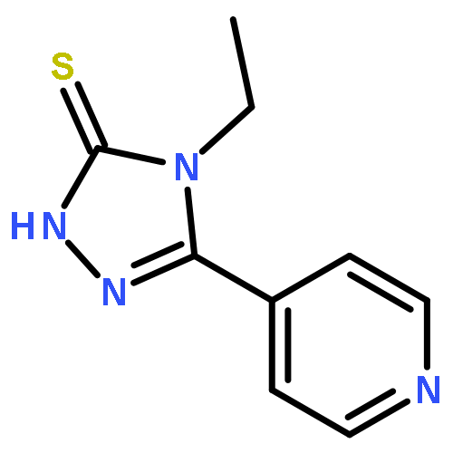 3H-1,2,4-Triazole-3-thione,4-ethyl-2,4-dihydro-5-(4-pyridinyl)-