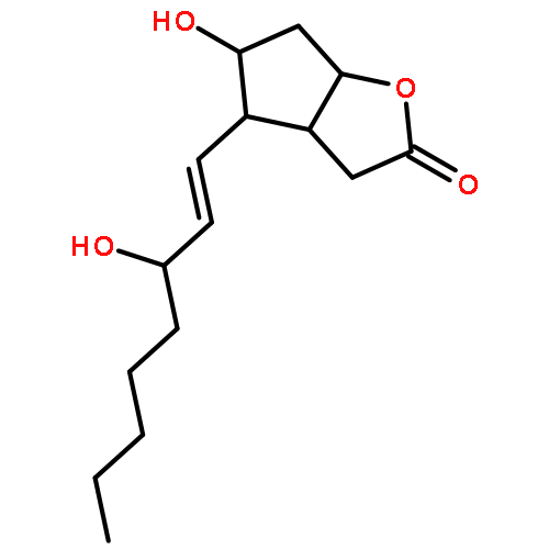 (3aR,4R,5R,6aS)-5-Hydroxy-4-((S,E)-3-hydroxyoct-1-en-1-yl)hexahydro-2H-cyclopenta[b]furan-2-one