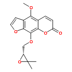 7H-Furo[3,2-g][1]benzopyran-7-one,9-[[(2R)-3,3-dimethyl-2-oxiranyl]methoxy]-4-methoxy-