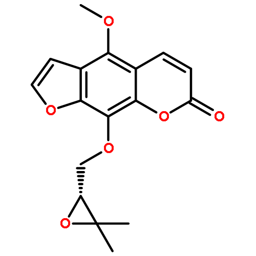 7H-Furo[3,2-g][1]benzopyran-7-one,9-[[(2R)-3,3-dimethyl-2-oxiranyl]methoxy]-4-methoxy-