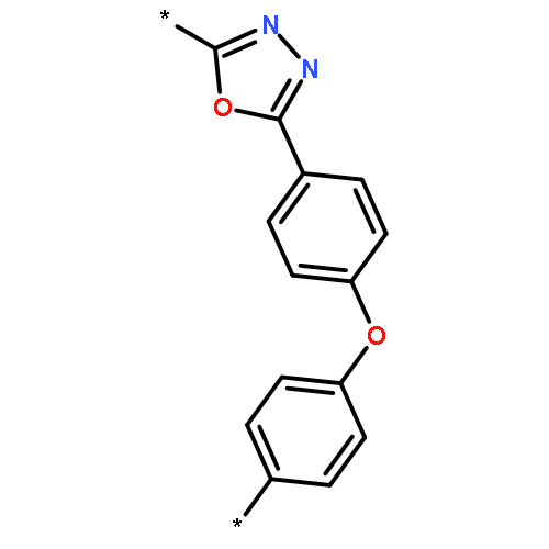 POLY(1,3,4-OXADIAZOLE-2,5-DIYL-1,4-PHENYLENEOXY-1,4-PHENYLENE)