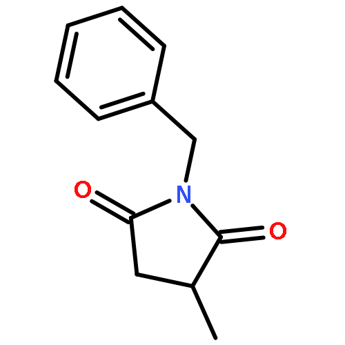 2,5-Pyrrolidinedione, 3-methyl-1-(phenylmethyl)-, (3S)-