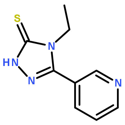 3H-1,2,4-Triazole-3-thione,4-ethyl-2,4-dihydro-5-(3-pyridinyl)-